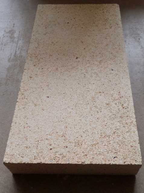 Schamotte Platte P-3 A30h 500x250x64 mm Schamotte Platte P-3 A30h 500x250x64 mm